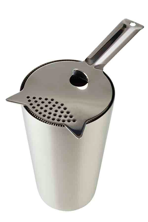 Barsieb Ø 9 cm, Griff: 9 cm , Edelstahl