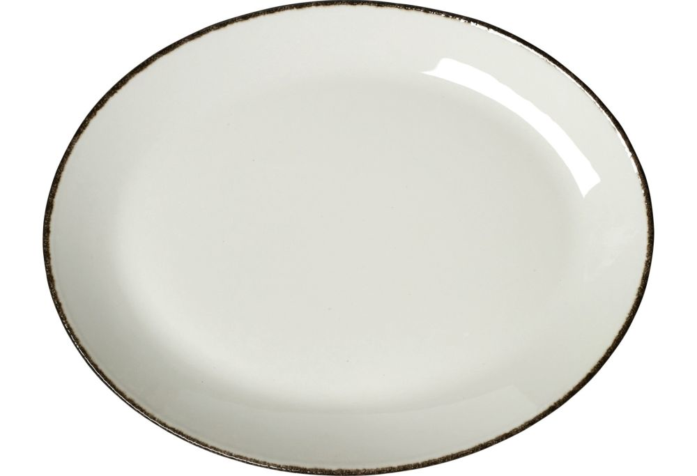 Steelite Coupplatte oval 305 mm Charcoal Dapple Charcoal Dapple