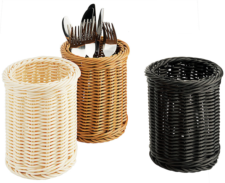 Besteckkorb, braun aus Polypropylen
