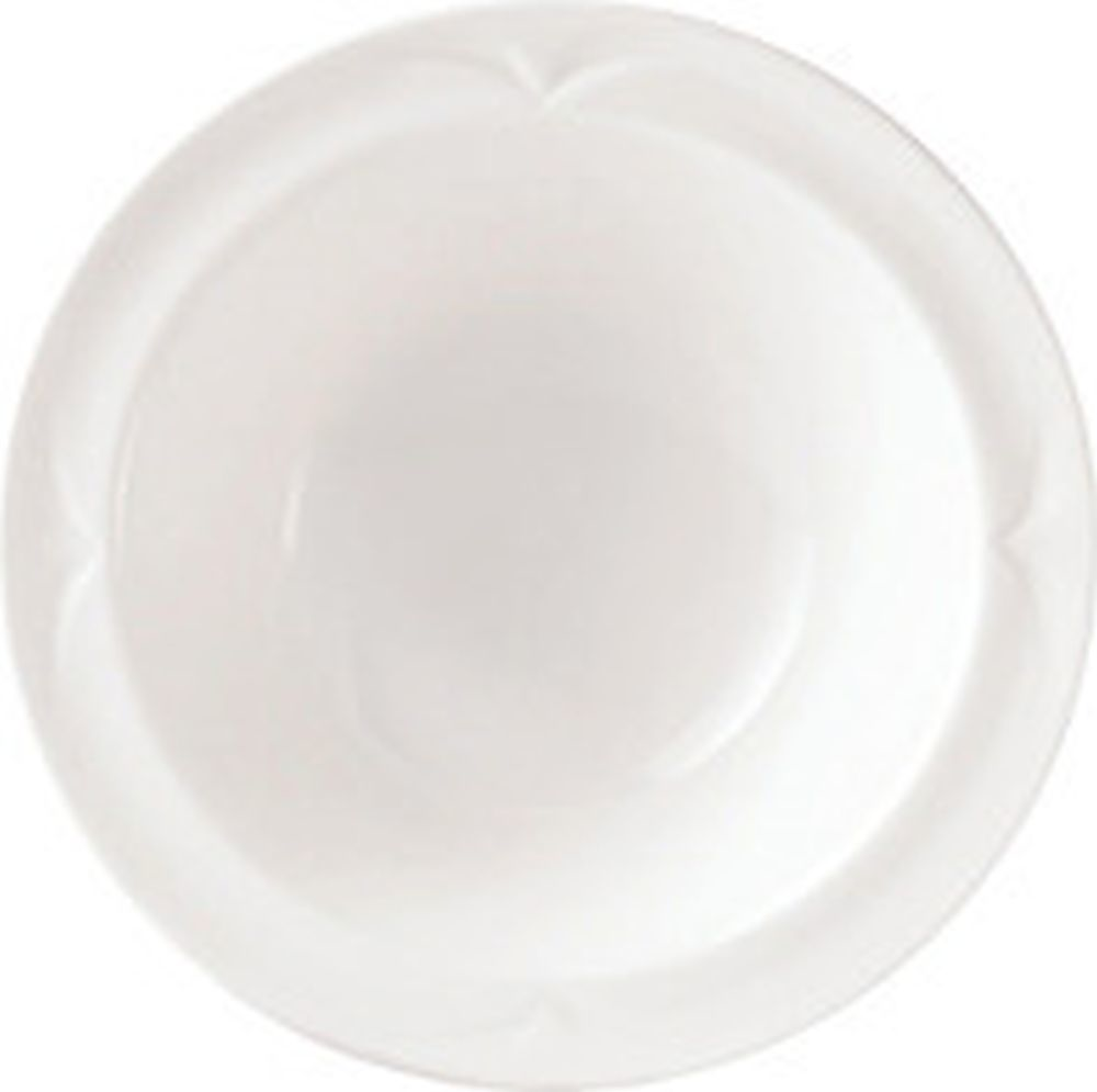 Steelite Salatschale mit Rand 135 mm weiß Bianco