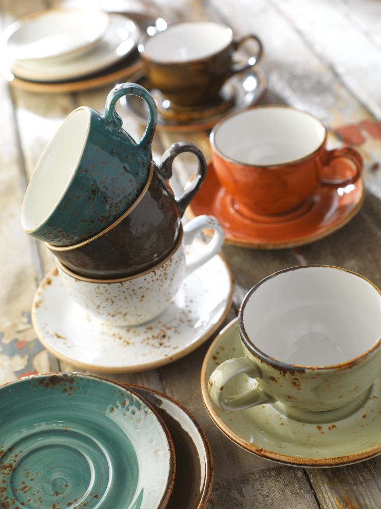 Steelite Espressotasse nicht stapelbar 0,09 l Craft Green