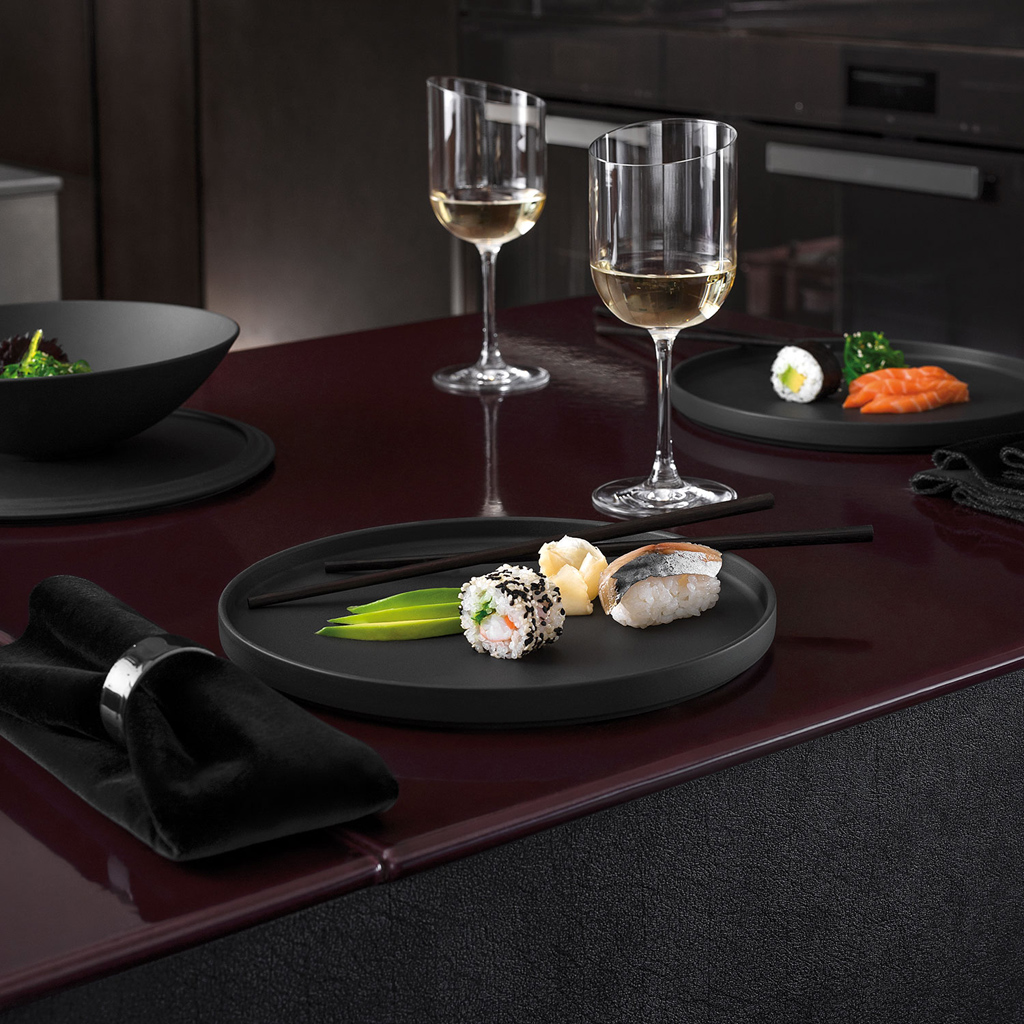 Villeroy & Boch Iconic Universalteller schwarz 24x2cm