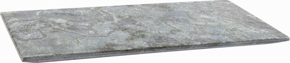 PLAYGROUND Edelschieferplatte rechteckig  silbergrau 30x15 cm