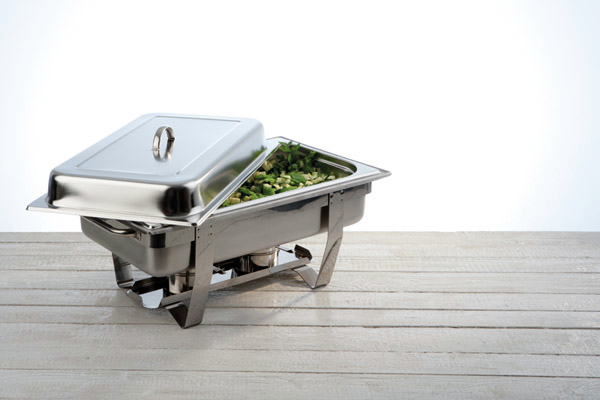 Chafing Dish -CHEF- 61 x 31 cm, H: 30 cm, 9 Liter , Edelstahl