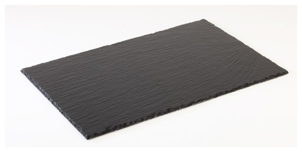 GN 1/1 Naturschieferplatte 53 x 32,5 cm , Schwarz