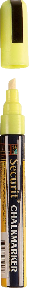 Kreidemarker 2-6 mm gelb