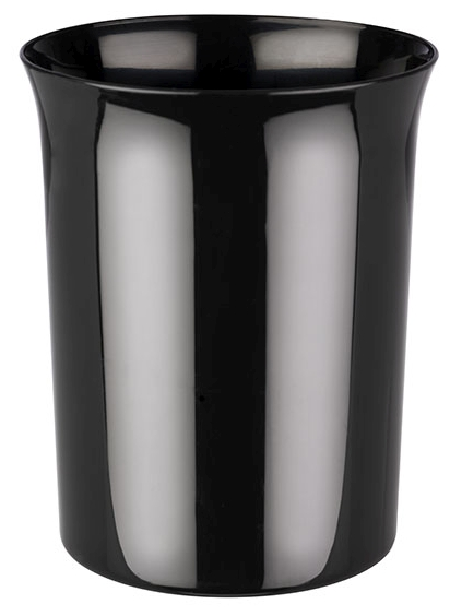 Tischrestebehälter Ø 11 cm, H: 14 cm, 0,9 Liter , Schwarz