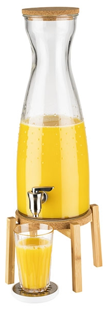 Getränkespender -FRESH WOOD- 23 x 23 cm, H: 56,5 cm