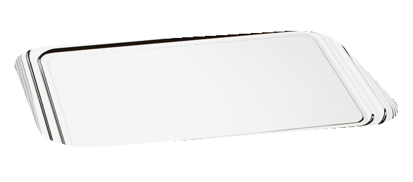 GN 1/1 Partyplatte -CLASSIC- 53 x 32,5 cm, Metall , Edelstahl