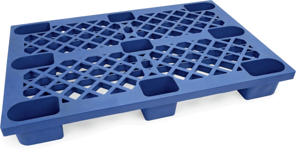 Palette, 120 x 80 x 14 cm, HDPE Kunststoff