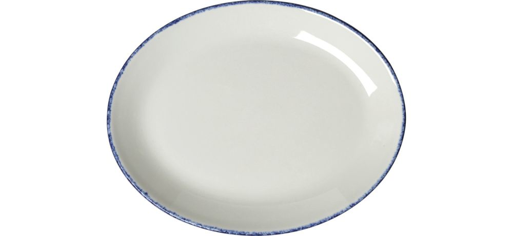 Steelite Coupplatte oval 203 mm Blue Dapple Blue Dapple