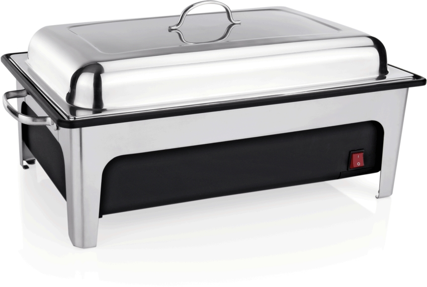 Elektro Chafing Dish GN 1/1, 64 x 35 x 26 cm, Polypropylen/Chromnickelstahl