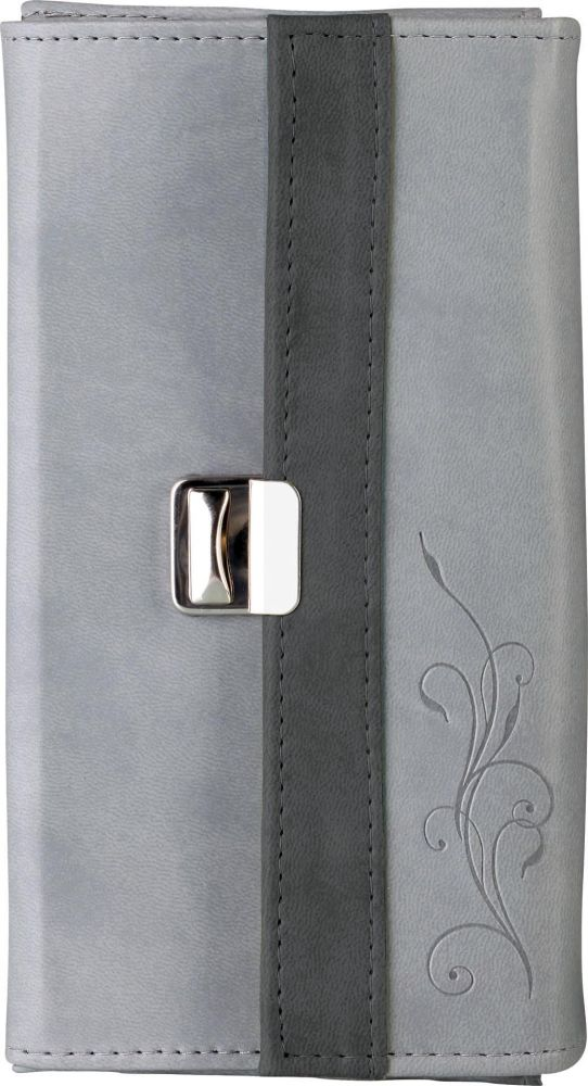 Kellnerbörse "Flora" Anthrazit