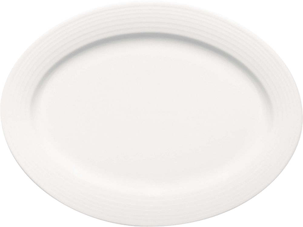 BAUSCHER dialog - Platte oval Fahne 32 cm