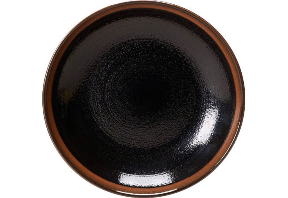 Steelite Bowl coup 255 mm eiserne rote Glasur Koto