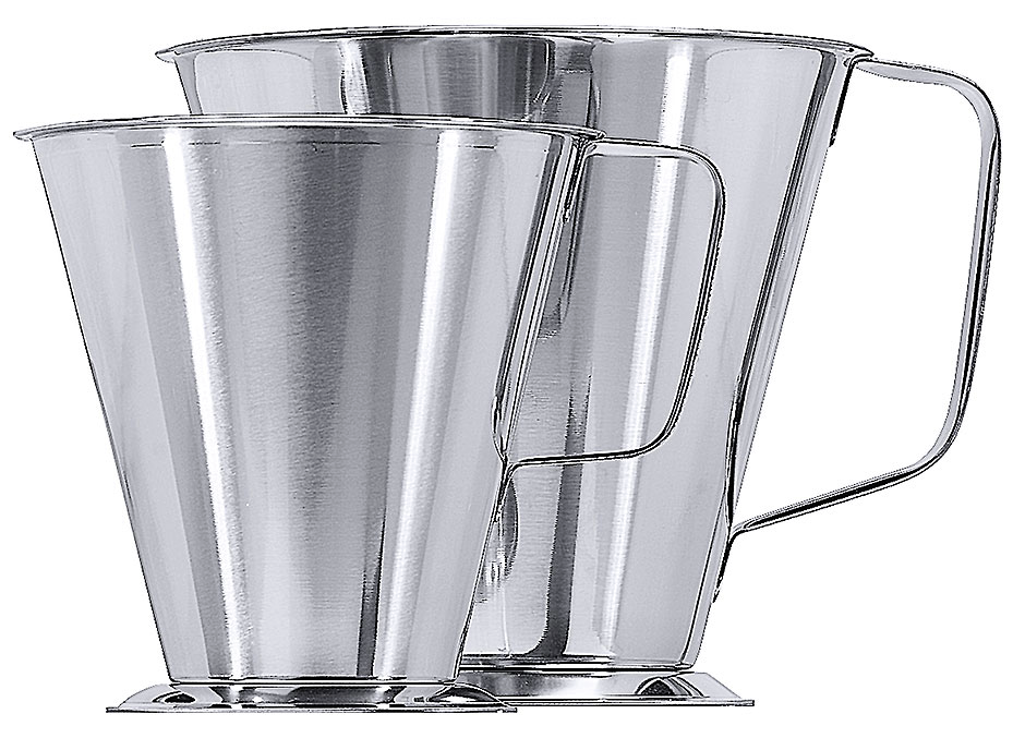 Messbecher mit Fuß 0,5 l