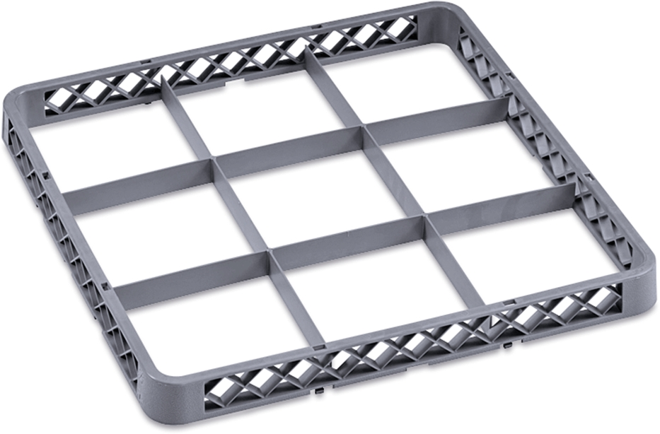 Erweiterungselement für 9860 009, 50 x 50 x 10 cm, Polypropylen