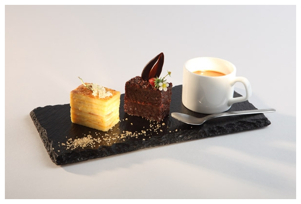 Naturschieferplatte 25 x 12 cm , Schwarz