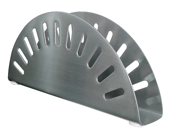 Serviettenhalter 17 x 3 cm, H: 7 cm , Edelstahl