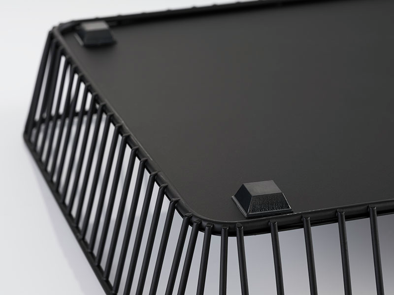 APS GN 1/1 Korb -URBAN- 53 x 32,5 cm, H: 7,5 cm , Schwarz