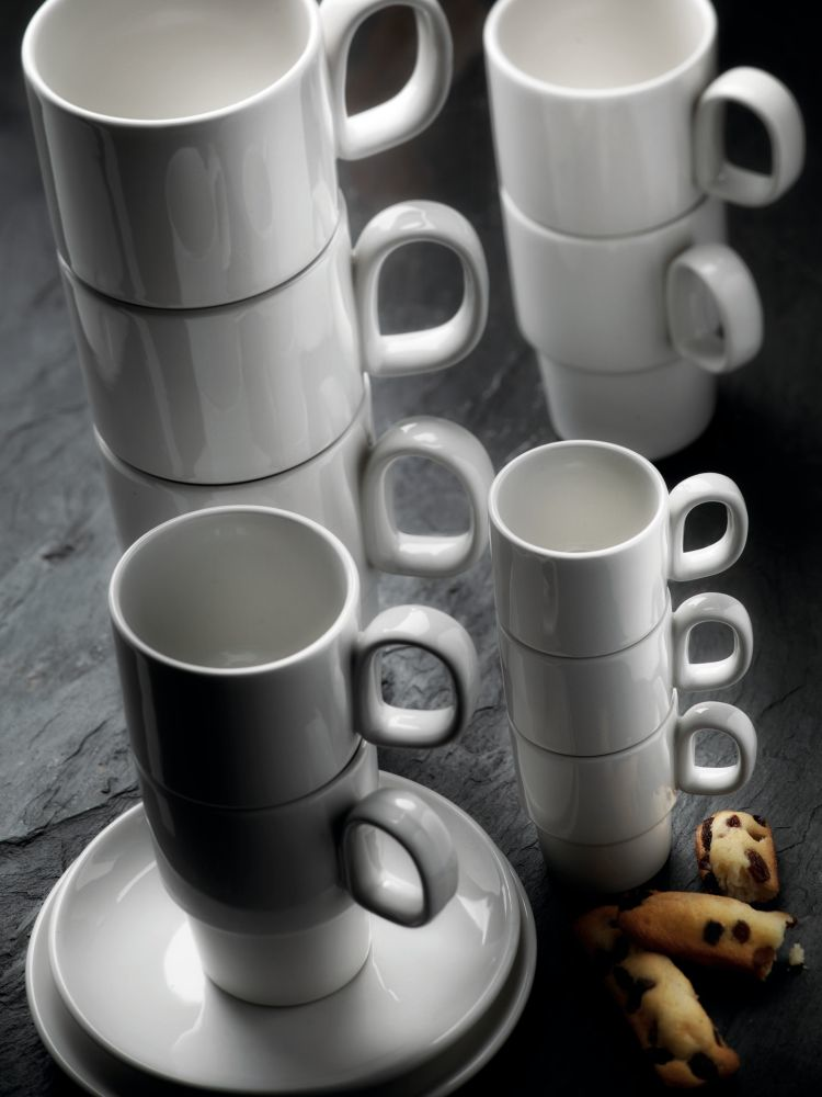 Steelite Ersatzdeckel weiß zu Kanne #X0025 LiV