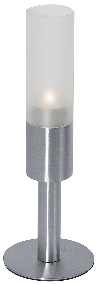 Kerzenständer mit Glas auf Fuß