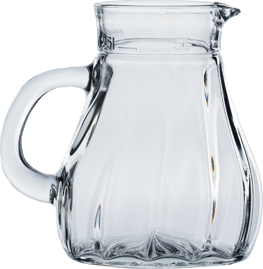 Salzburg Weinkrug Spiraloptik 0,25l/-/PR *