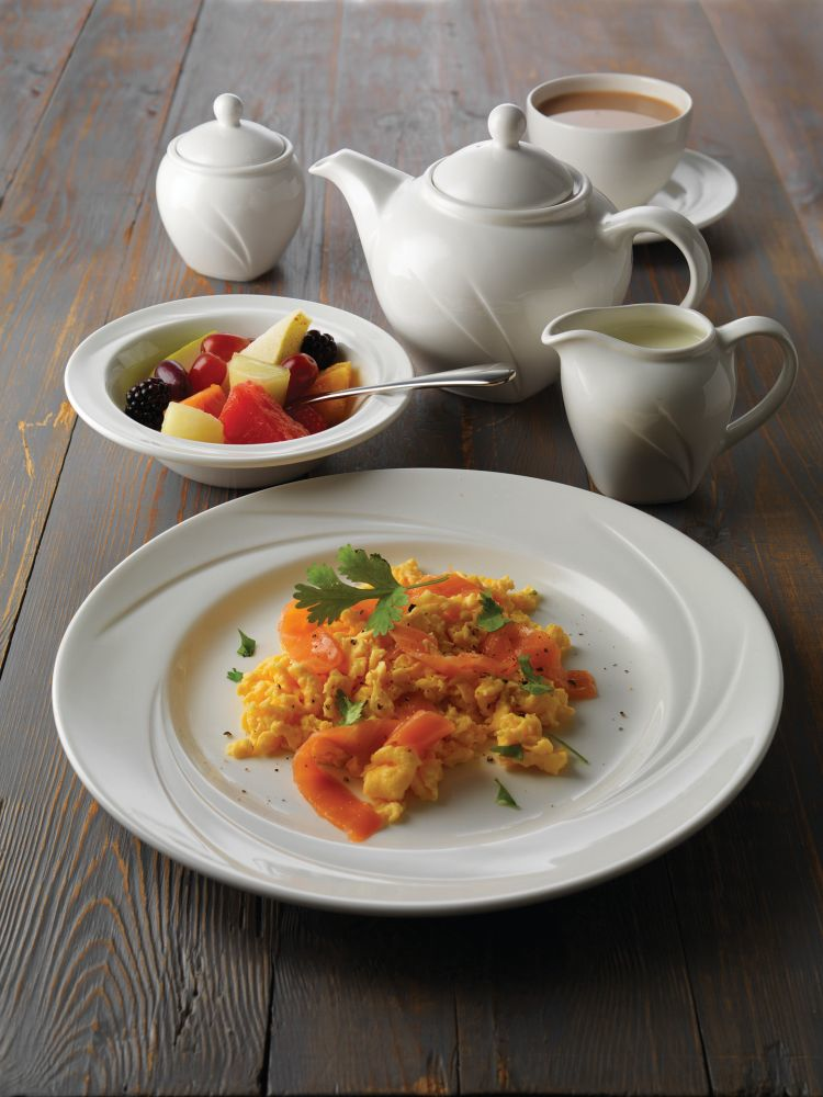 Steelite Ersatzdeckel weiß zu Kannen #C554 + Alvo