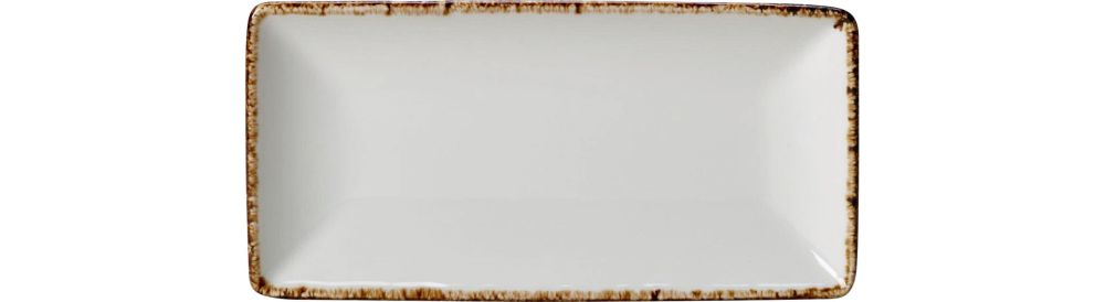 Steelite Platte six rechteckig 200 x 100 mm Brown Brown Dapple