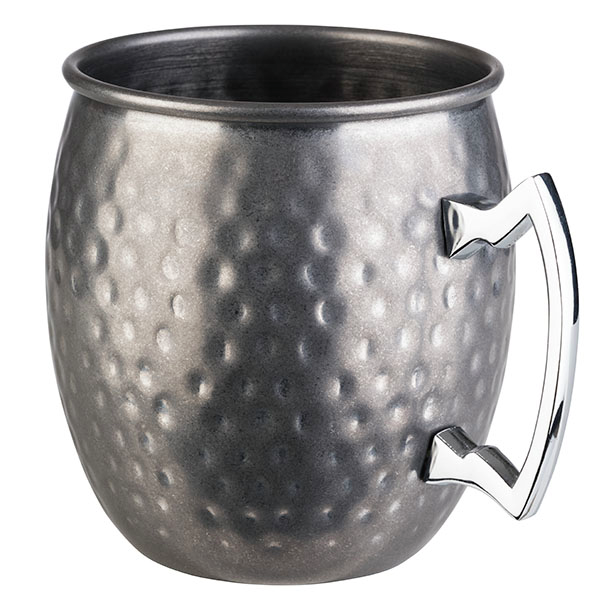 Becher -MOSCOW MULE- Ø 9 cm, H: 10 cm , Edelstahl