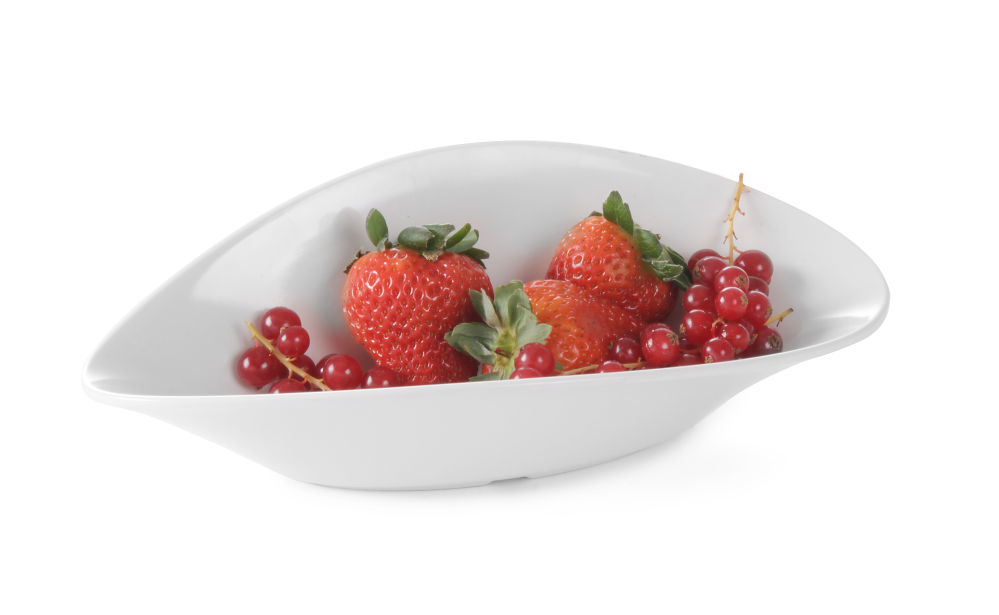 Hendi Wellenschüssel 250x120x75 mm Melamin