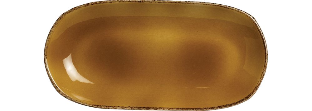 Steelite Schale Tasters rechteckig 255 x 130 mm Terramesa Mustard