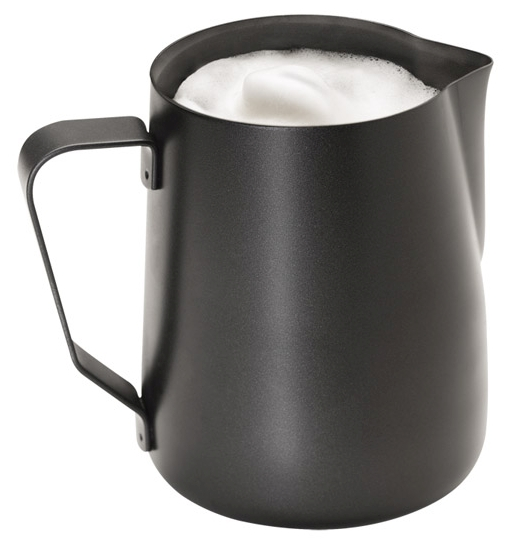 Milch- / Universalkanne Ø 9 cm, H: 11,5 cm, 0,6 Liter , Schwarz