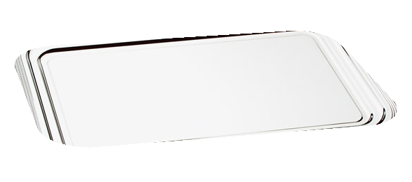 GN 1/1 Partyplatte -CLASSIC- 53 x 32,5 cm, Metall , Edelstahl