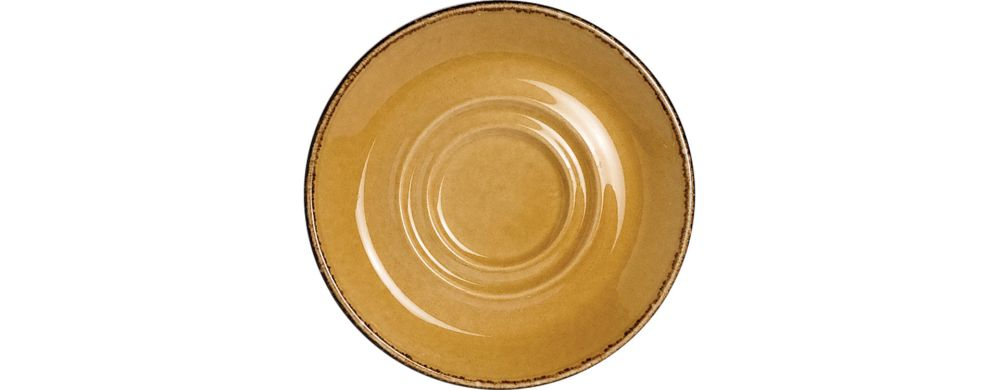 Steelite Kombi-Untertasse 145 mm Mustard Terramesa Mustard