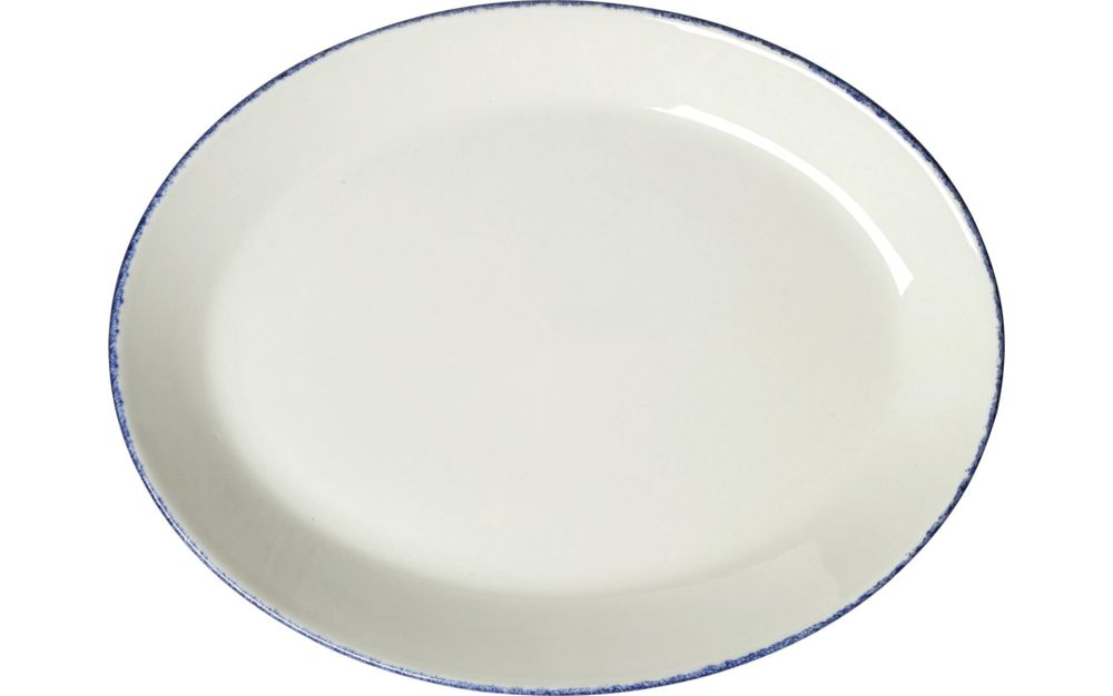 Steelite Coupplatte oval 280 mm Blue Dapple Blue Dapple