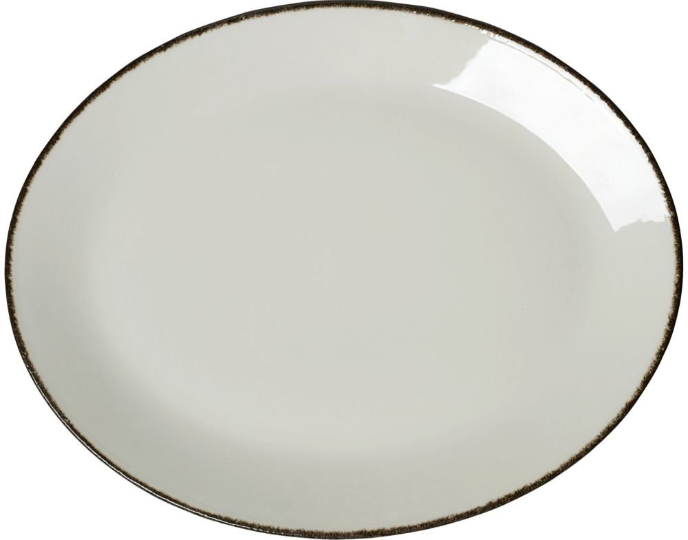 Steelite Coupplatte oval 342 mm Charcoal Dapple Charcoal Dapple