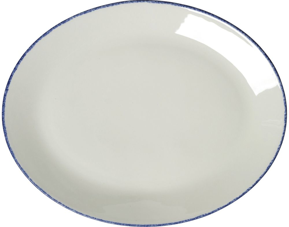 Steelite Coupplatte oval 343 mm Blue Dapple Blue Dapple