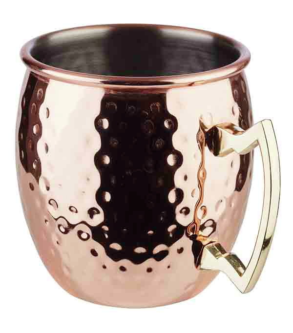 Becher -MOSCOW MULE- Ø 9 cm, H: 10 cm , Kupfer