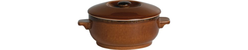 Steelite Casserolle ohne Deckel 0,43 l Mocha Terramesa Mocha