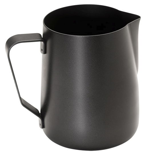 Milch- / Universalkanne Ø 8 cm, H: 10 cm, 0,35 Liter , Schwarz