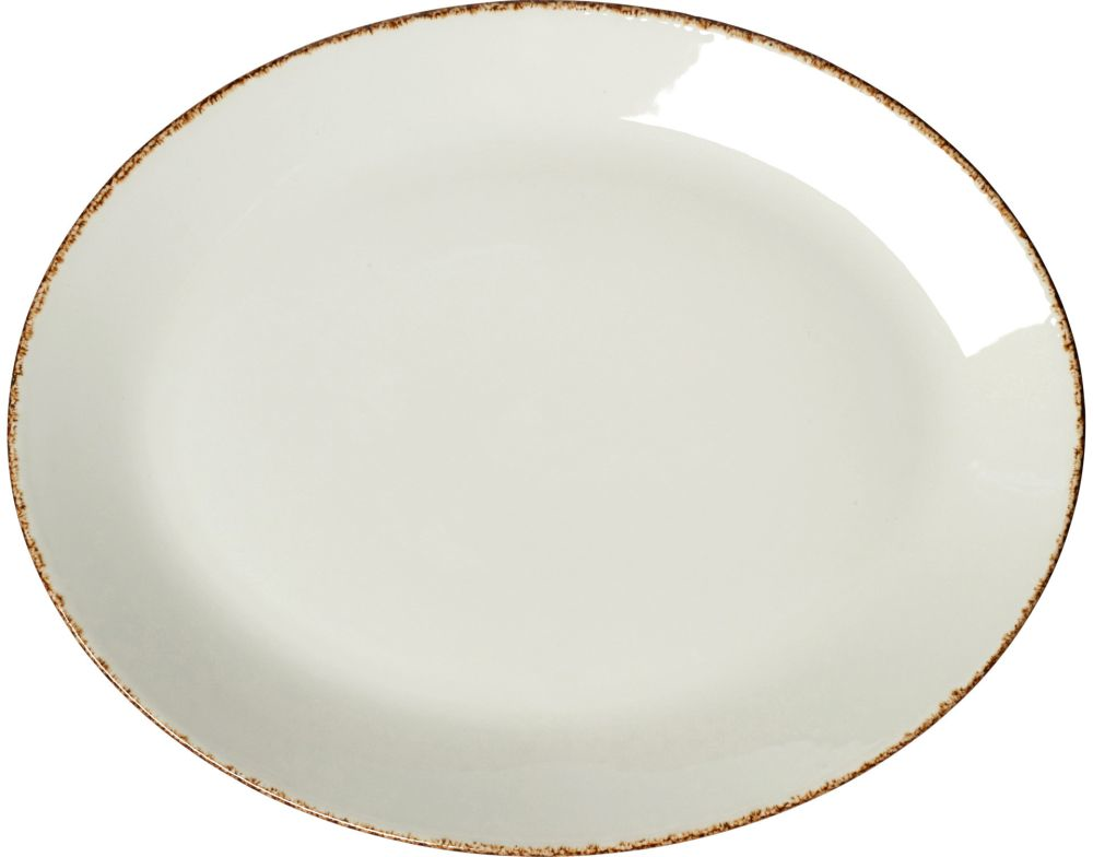 Steelite Coupplatte oval 343 mm Brown Dapple Brown Dapple