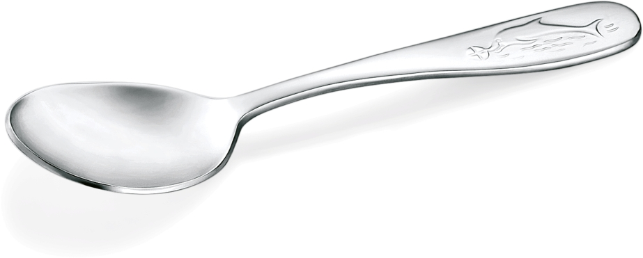Kinderlöffel Marie, Motiv: Delphin, Chromnickelstahl