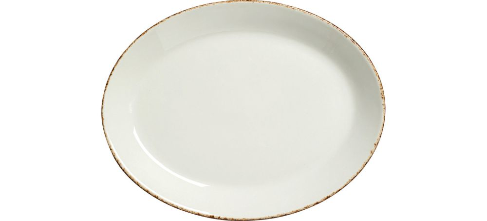 Steelite Coupplatte oval 203 mm Brown Dapple Brown Dapple