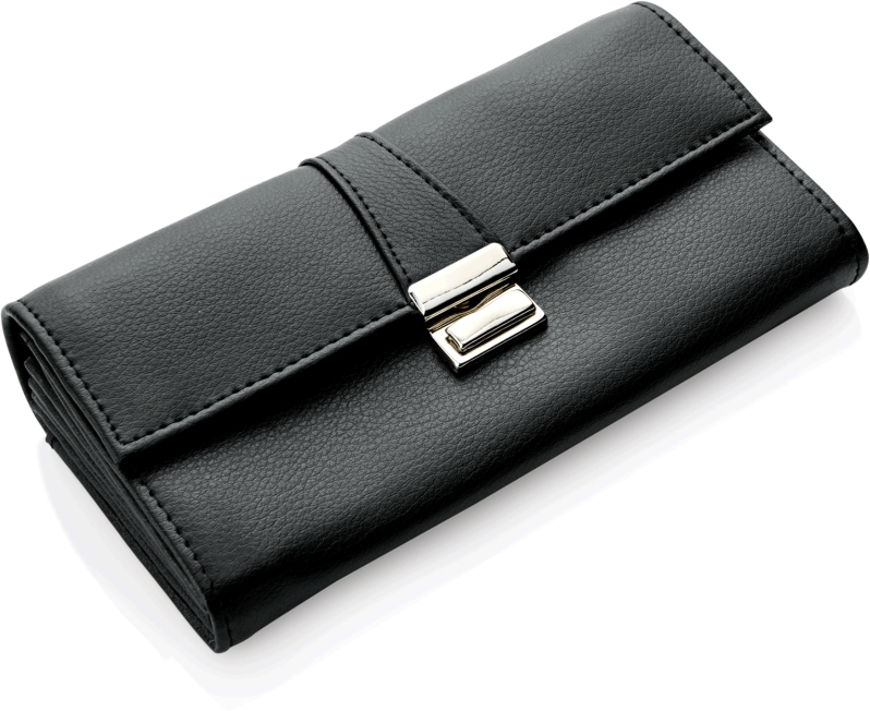 Kellnerbörse mit 5 Innenfächern 18 x 10 cm, Kunstleder