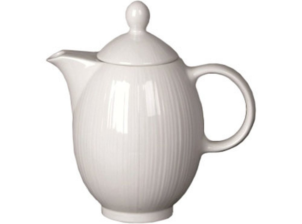 Steelite Kaffeekanne mittel 0,60 l weiß Spyro