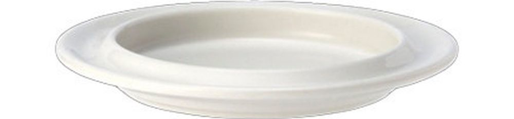 Steelite Teller 216 mm weiß mit grünem Rand Rio Green