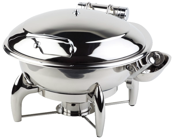 Chafing Dish -GLOBE- Ø 38,5 cm, H: 34 cm, 6 Liter , Edelstahl