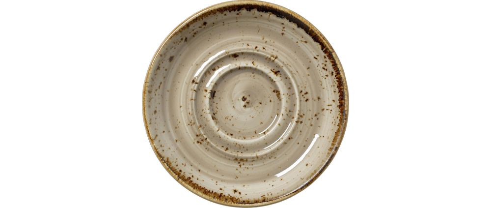 Steelite Espresso-Untertasse 118 mm Craft Porcini