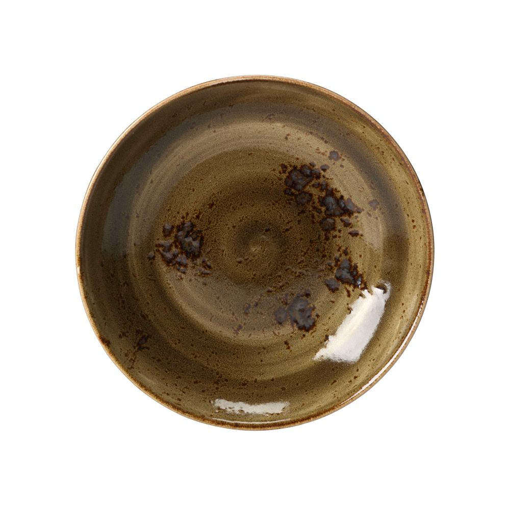 Steelite Coupteller tief 253 mm braun Craft Brown